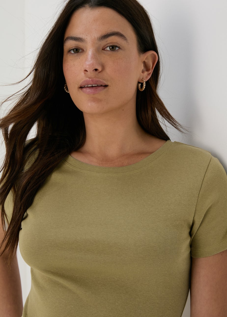 Khaki Essential T Shirt