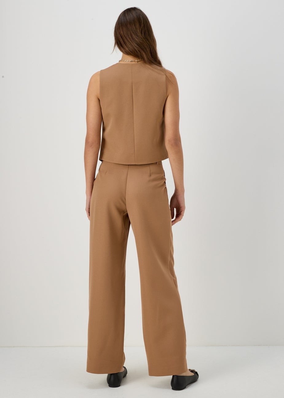 Et Vous Beige Waistcoat