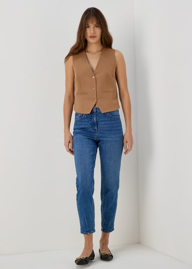 Et Vous Beige Waistcoat