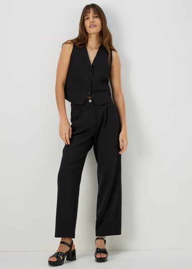 Et Vous Black Wide Leg Trousers