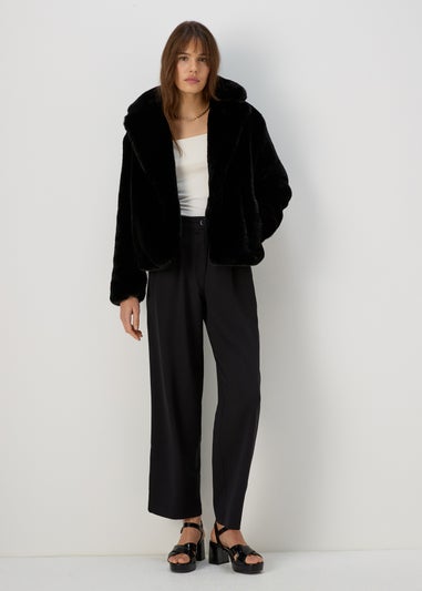 Et Vous Black Wide Leg Trousers
