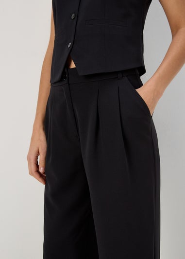 Et Vous Black Wide Leg Trousers