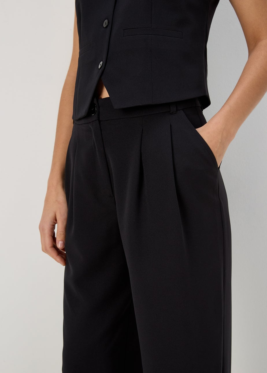Et Vous Black Wide Leg Trousers