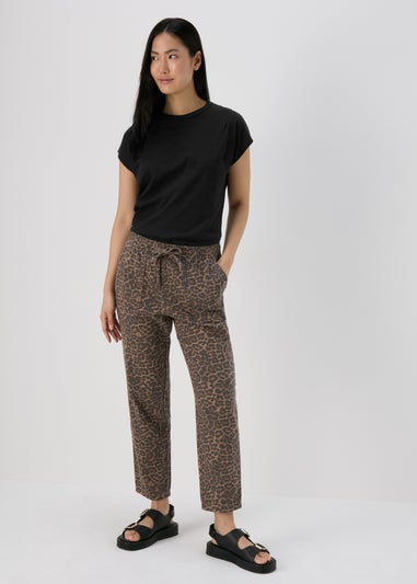 Black Plain Relaxed Fit T-Shirt