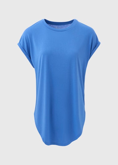 Blue Longline T-Shirt