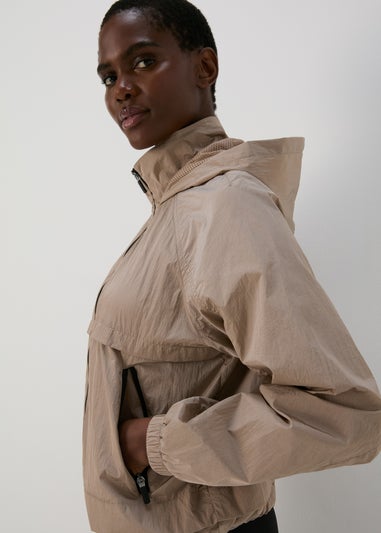 Souluxe Beige Rain Jacket