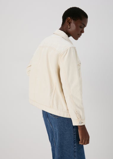 Ecru Denim Jacket