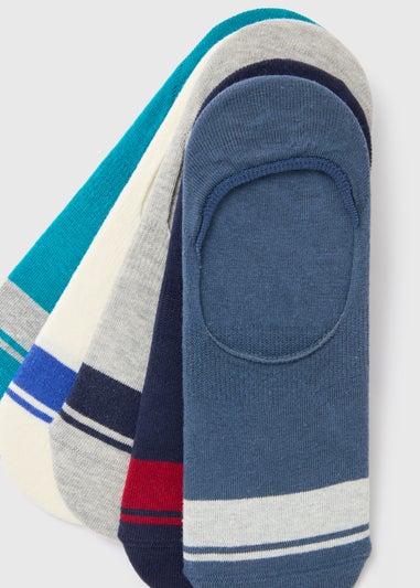 5 Pack Invisible Design Socks