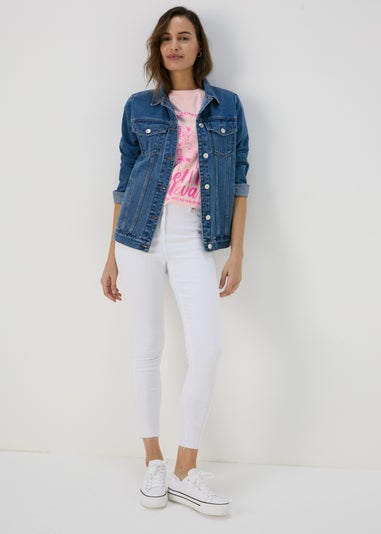 Pink Venice Beach Oversized T-Shirt