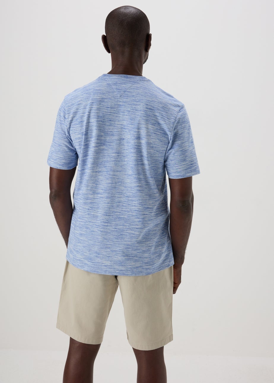 Lincoln Blue Space Dye T-Shirt