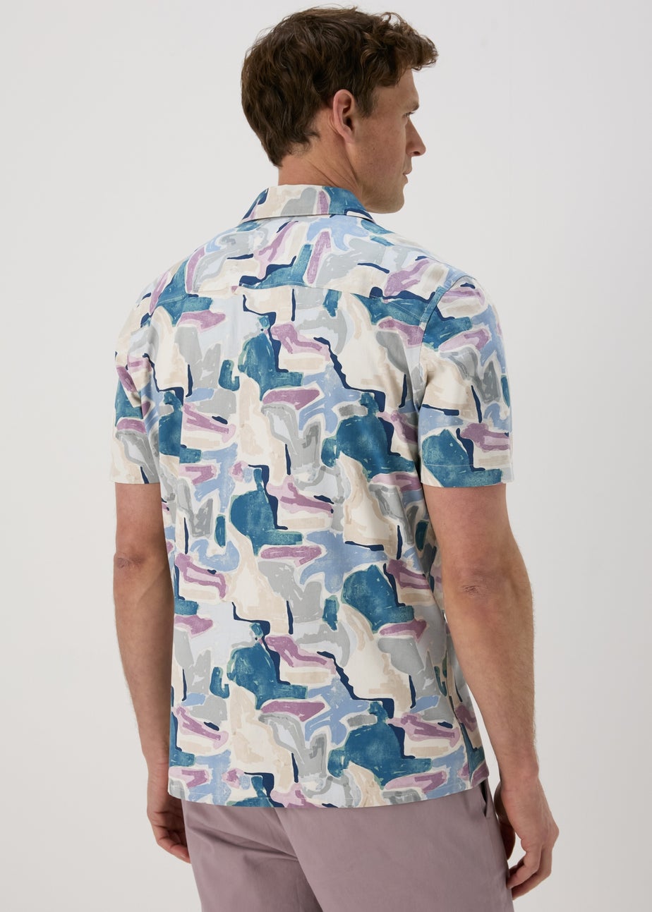 Multicolour Watercolour Shapes Shirt