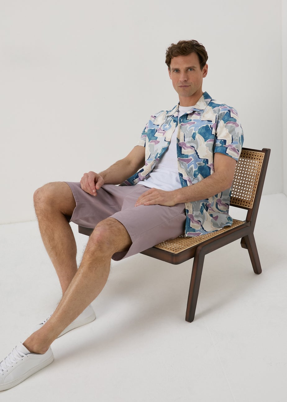 Multicolour Watercolour Shapes Shirt