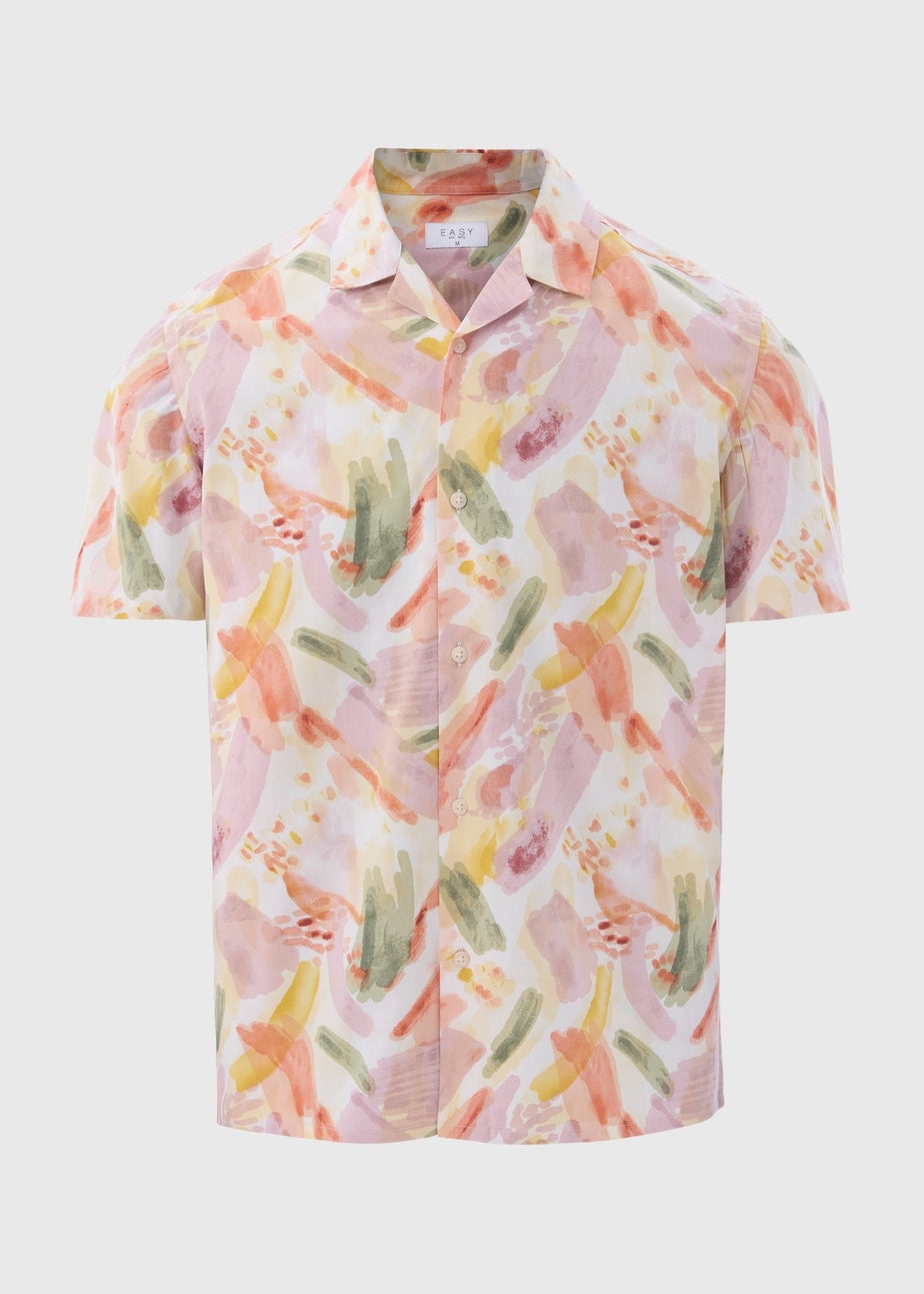Peach Watercolour Brush Stroke Shirt