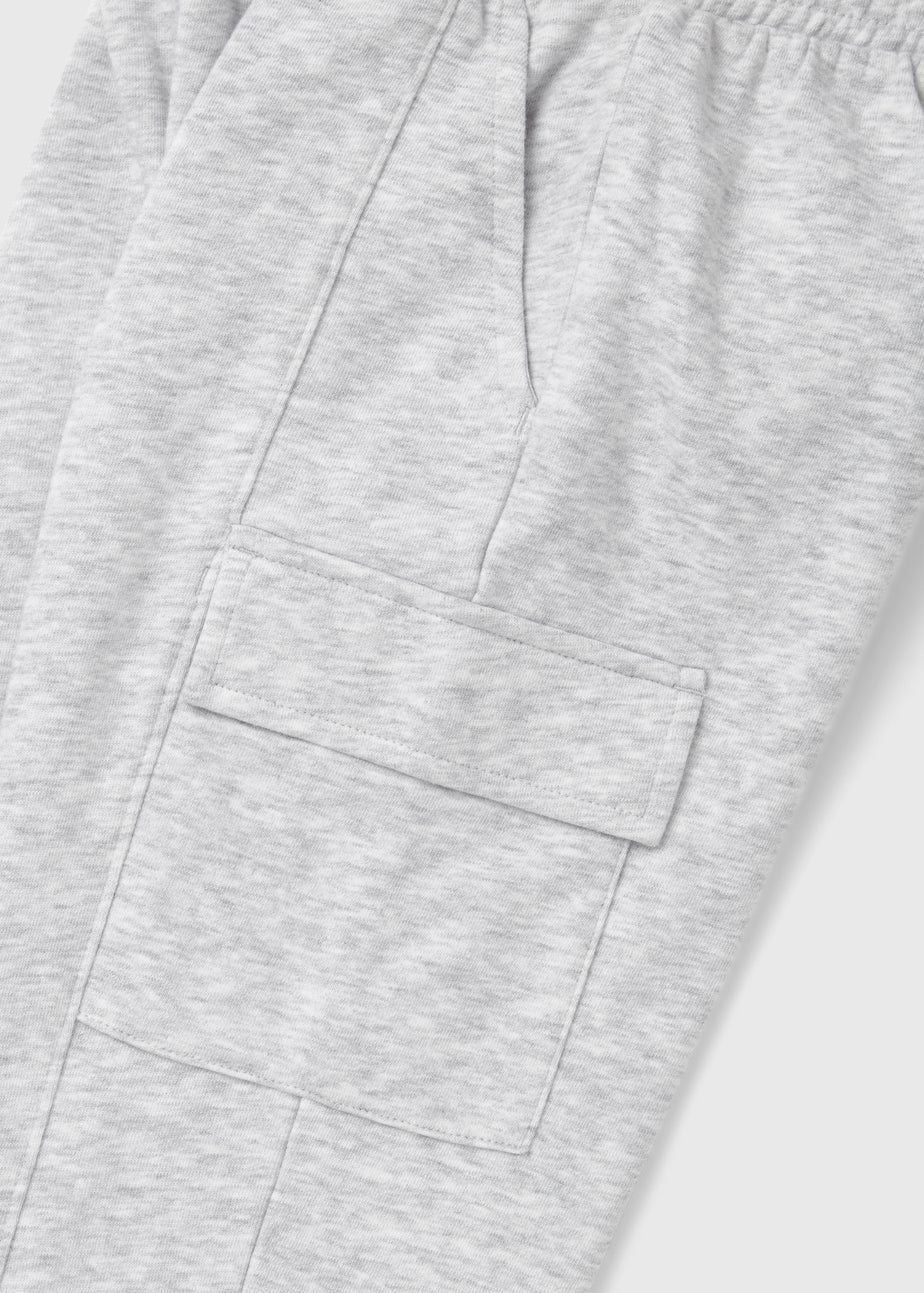 Girls Grey Utility Joggers (7-15yrs)