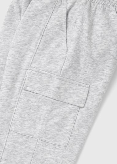 Girls Grey Utility Joggers (7-15yrs)