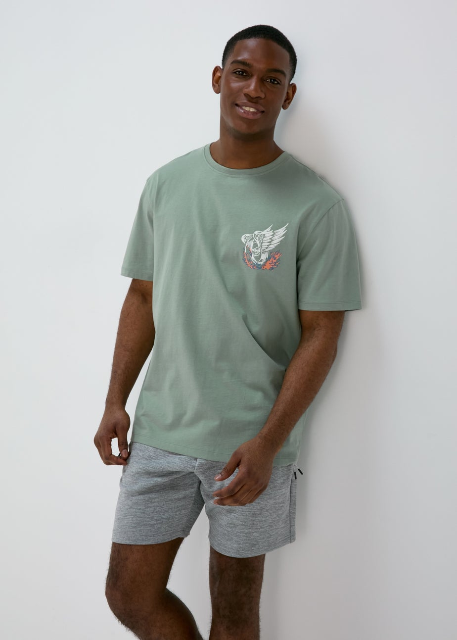US Athletic Teal Rally Miami T-Shirt