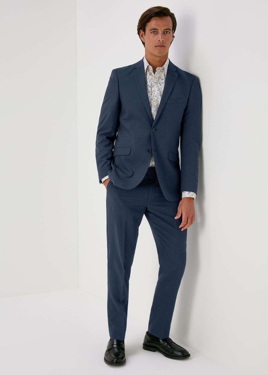 Taylor & Wright Navy Albarn Tailored Fit Jacket