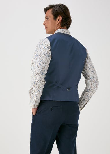Taylor & Wright Albarn Navy Waistcoat