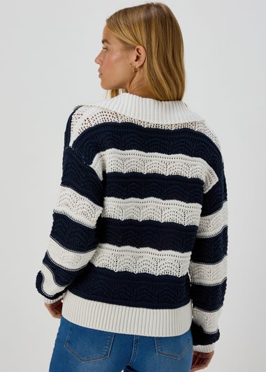 Navy Stripe Jumper