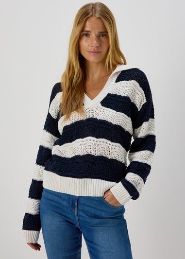 Navy Stripe Jumper