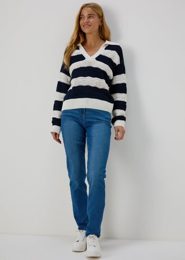 Navy Stripe Jumper