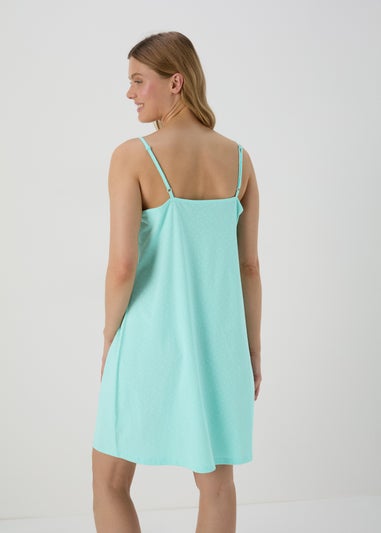 Aqua Spot Strappy Nightie