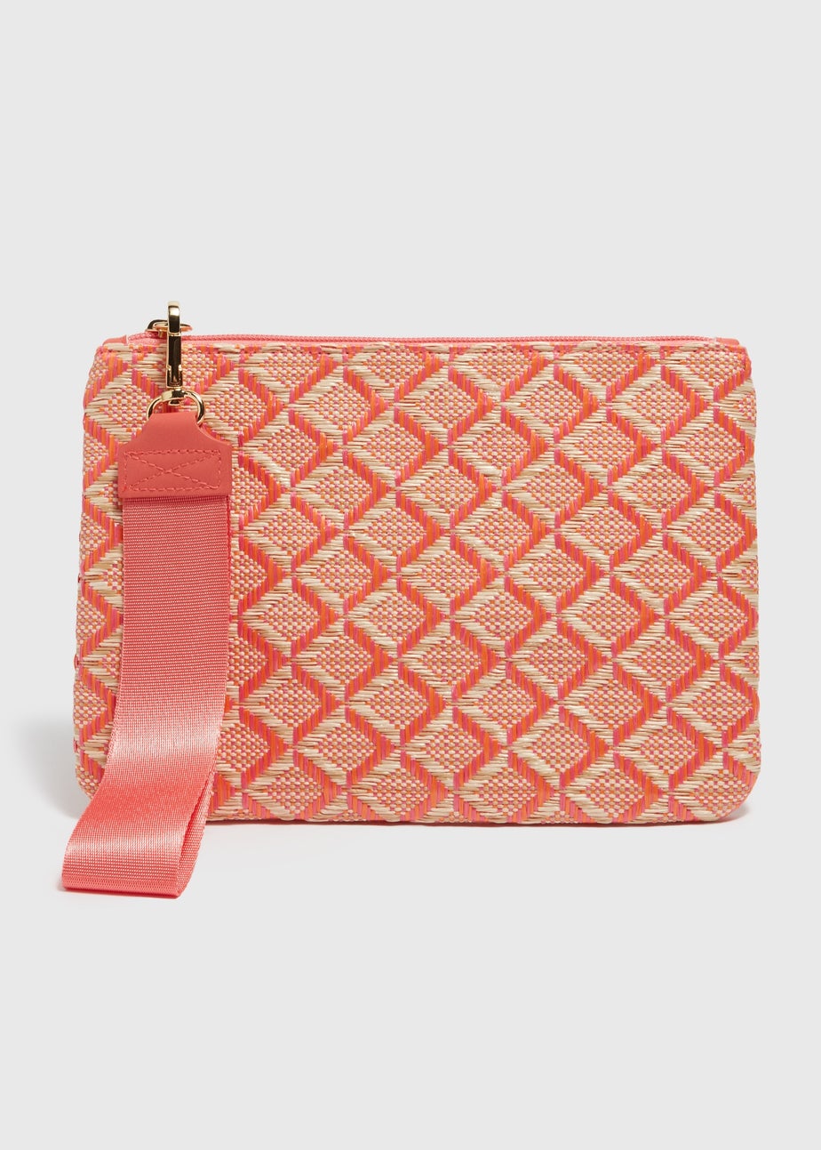 Wristlet Clutch Pink bag