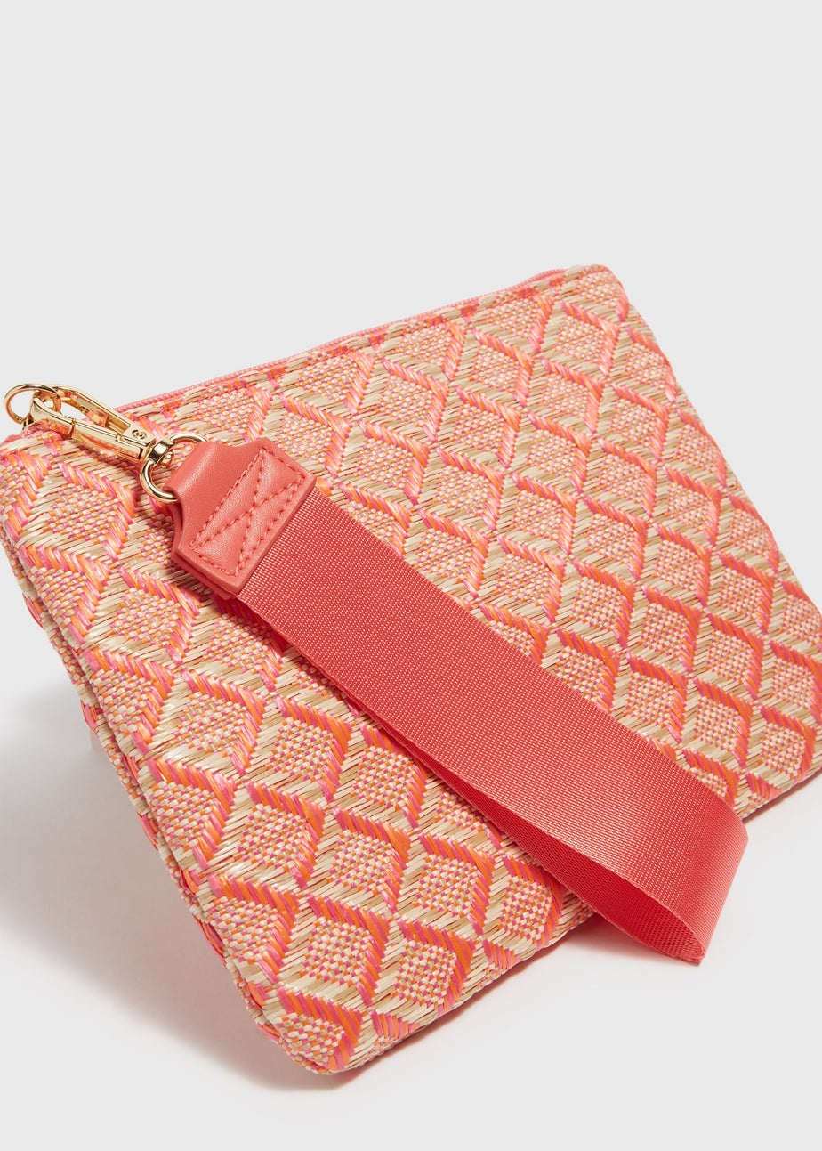 Wristlet Clutch Pink bag