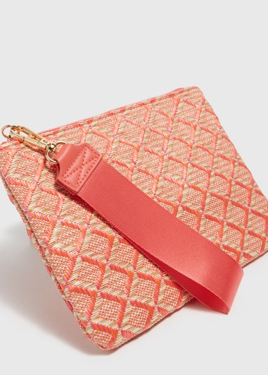 Wristlet Clutch Pink bag