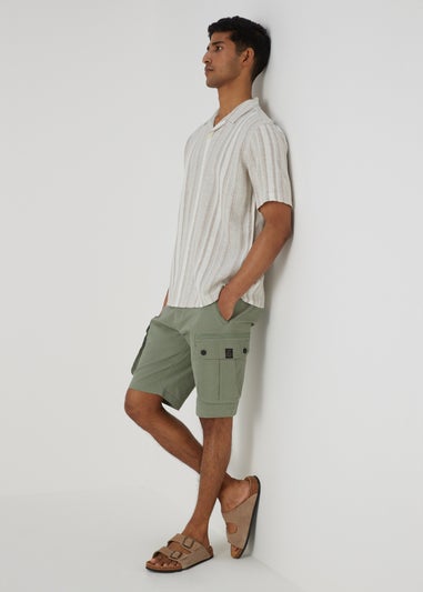 Stone Stripe Linen Shirt