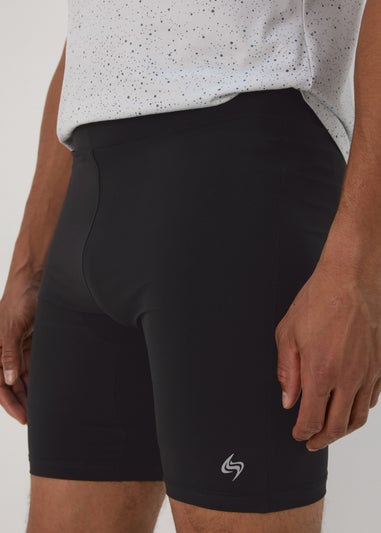 Souluxe Black Cycling Shorts