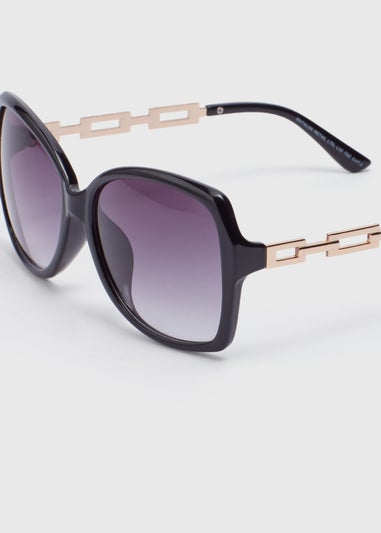 Black Plastic Sunglasses