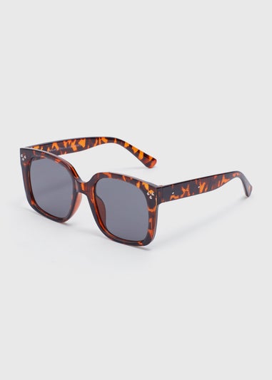 Tortoise Shell Oversized Nomad Sunglasses