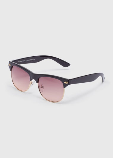 Black Round Sunglasses