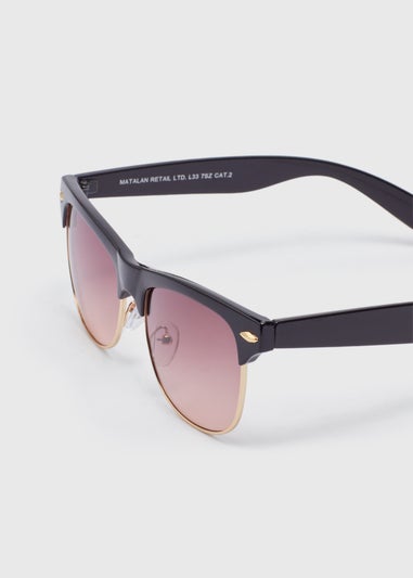 Black Round Sunglasses