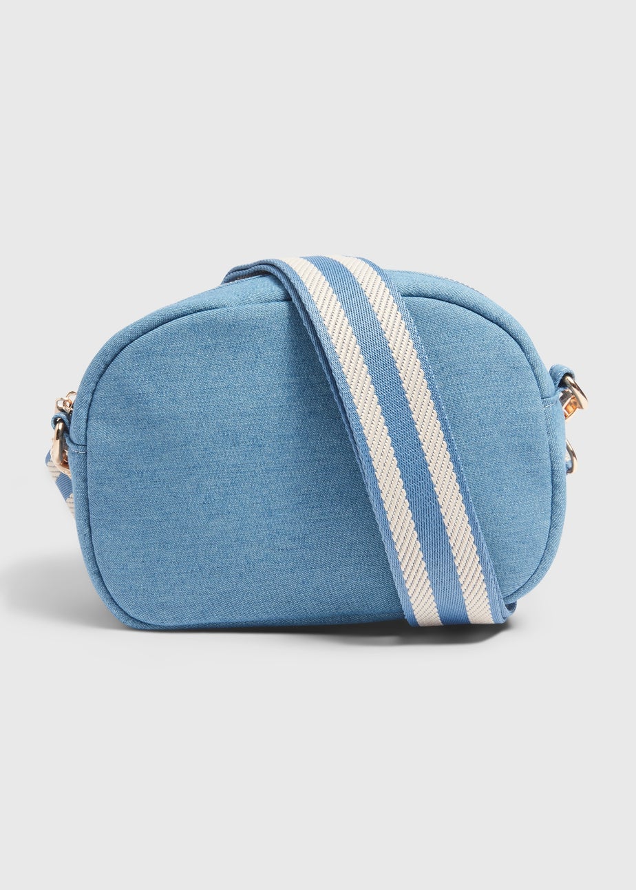 Denim Crossbody Camera Bag