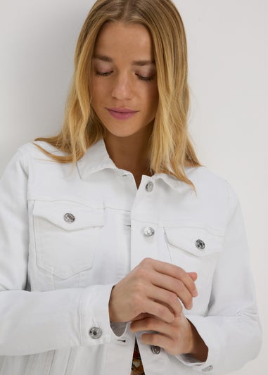White Denim Jacket