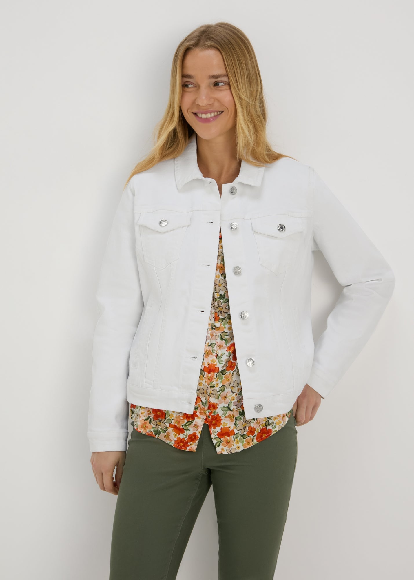 white denim jacket matalan