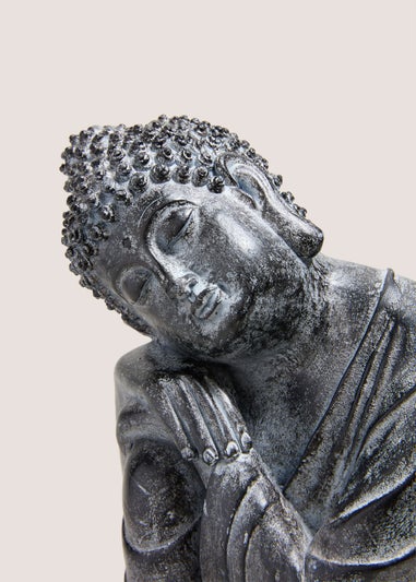 Black Washed Leaning Buddha
