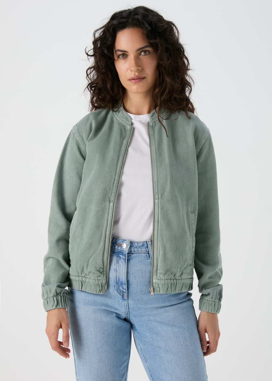 Khaki Bomber Jacket