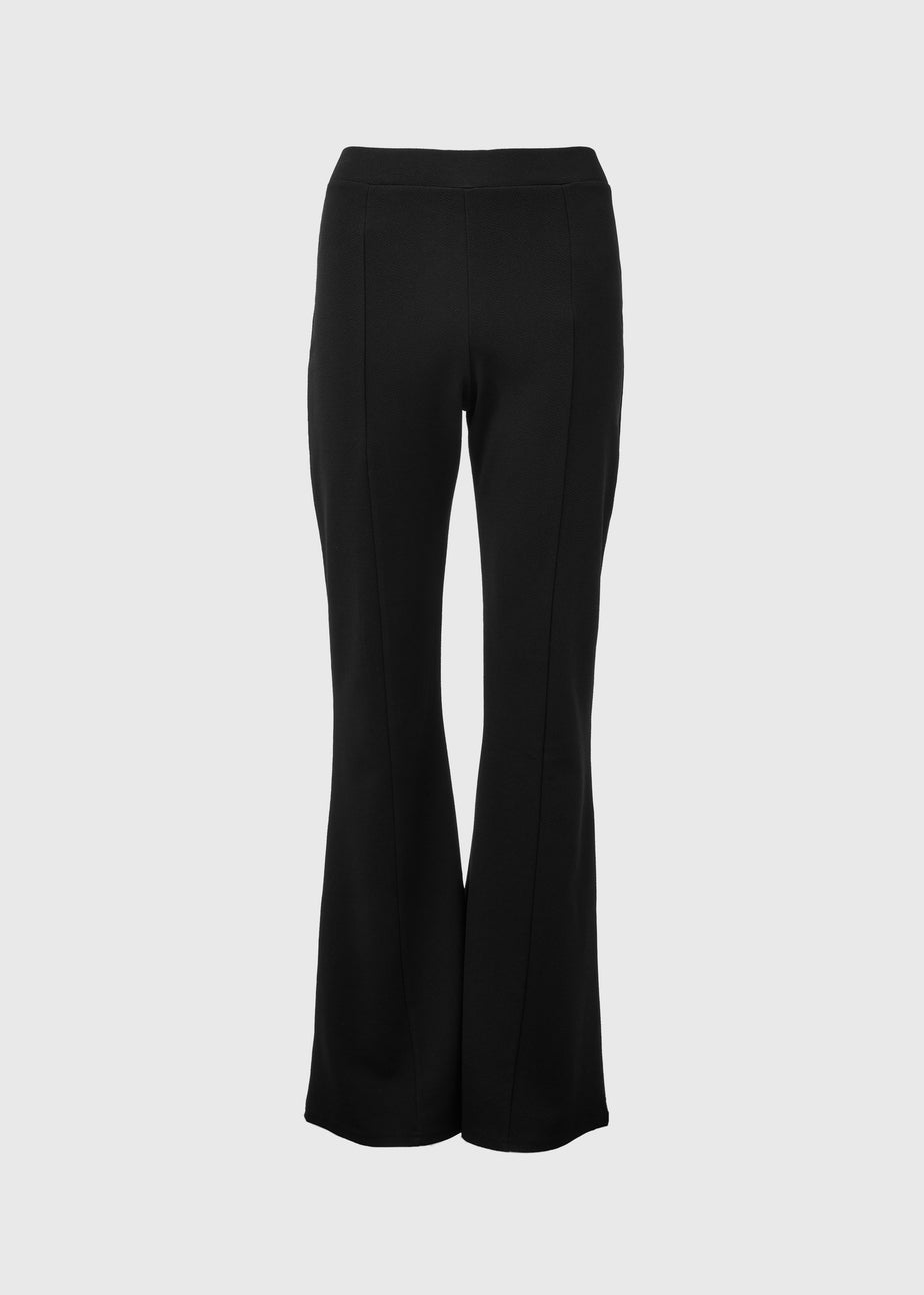 Black Kick Flared Trousers