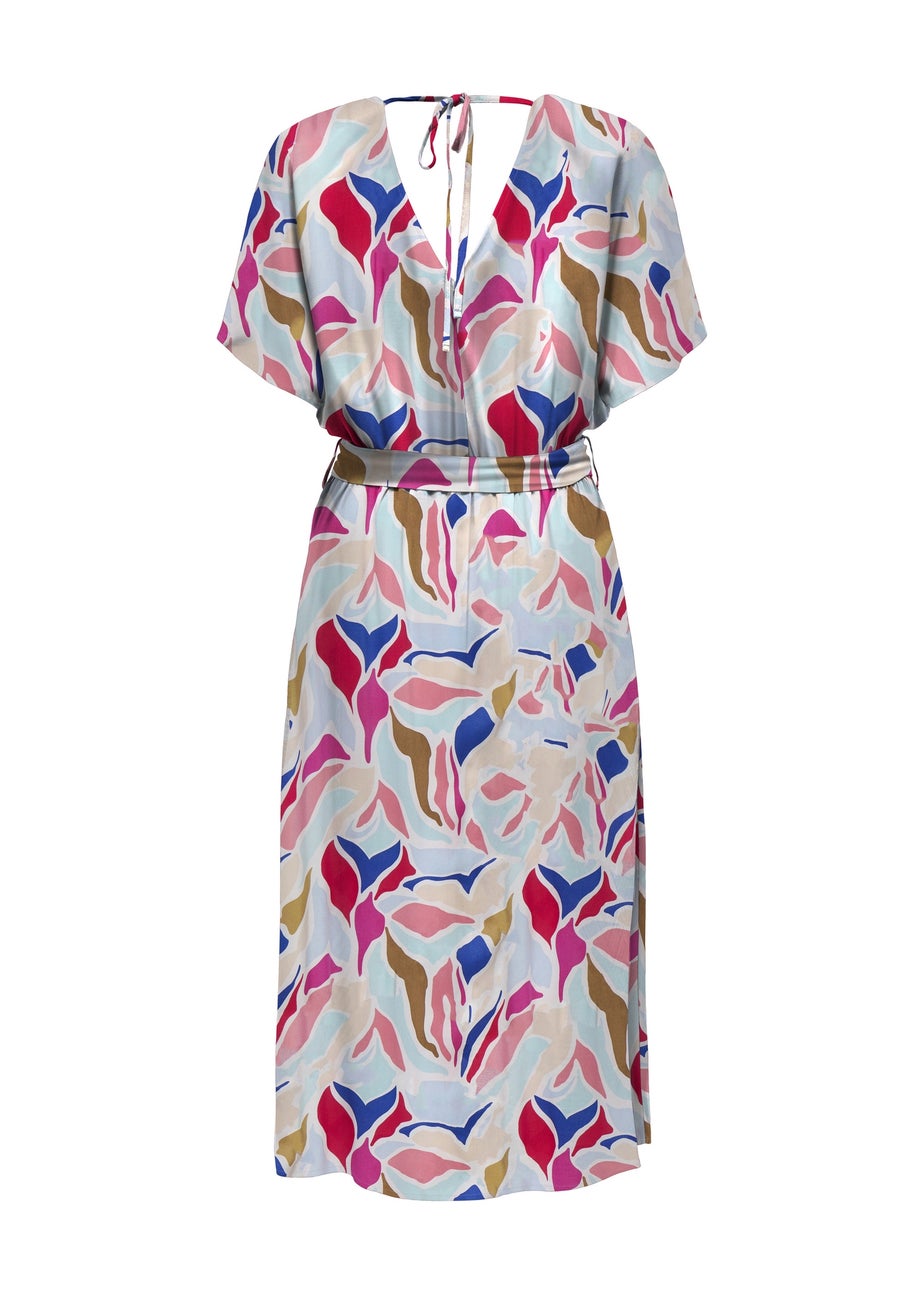 JDY Cream Print Smock Dress