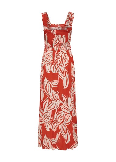 JDY Red Smock Maxi Dress