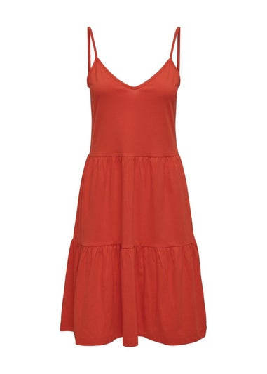 JDY Red Tie Swing Dress