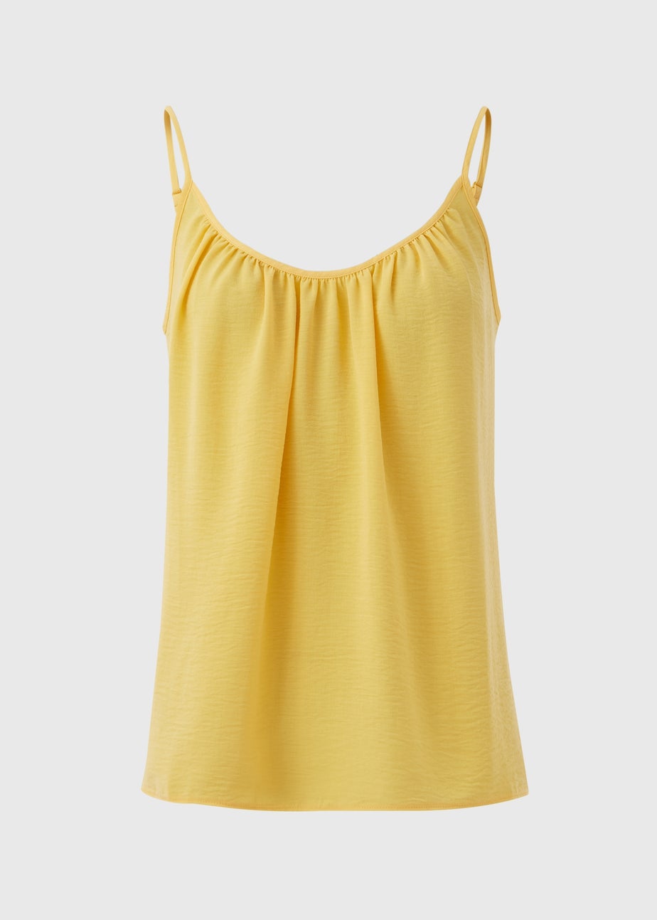 Yellow Solid Cami Top