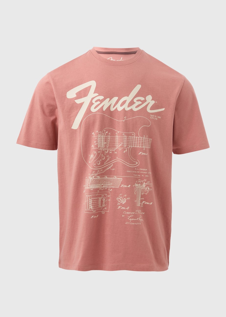 Pink Fender T-Shirt