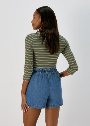 Midwash Denim Shorts