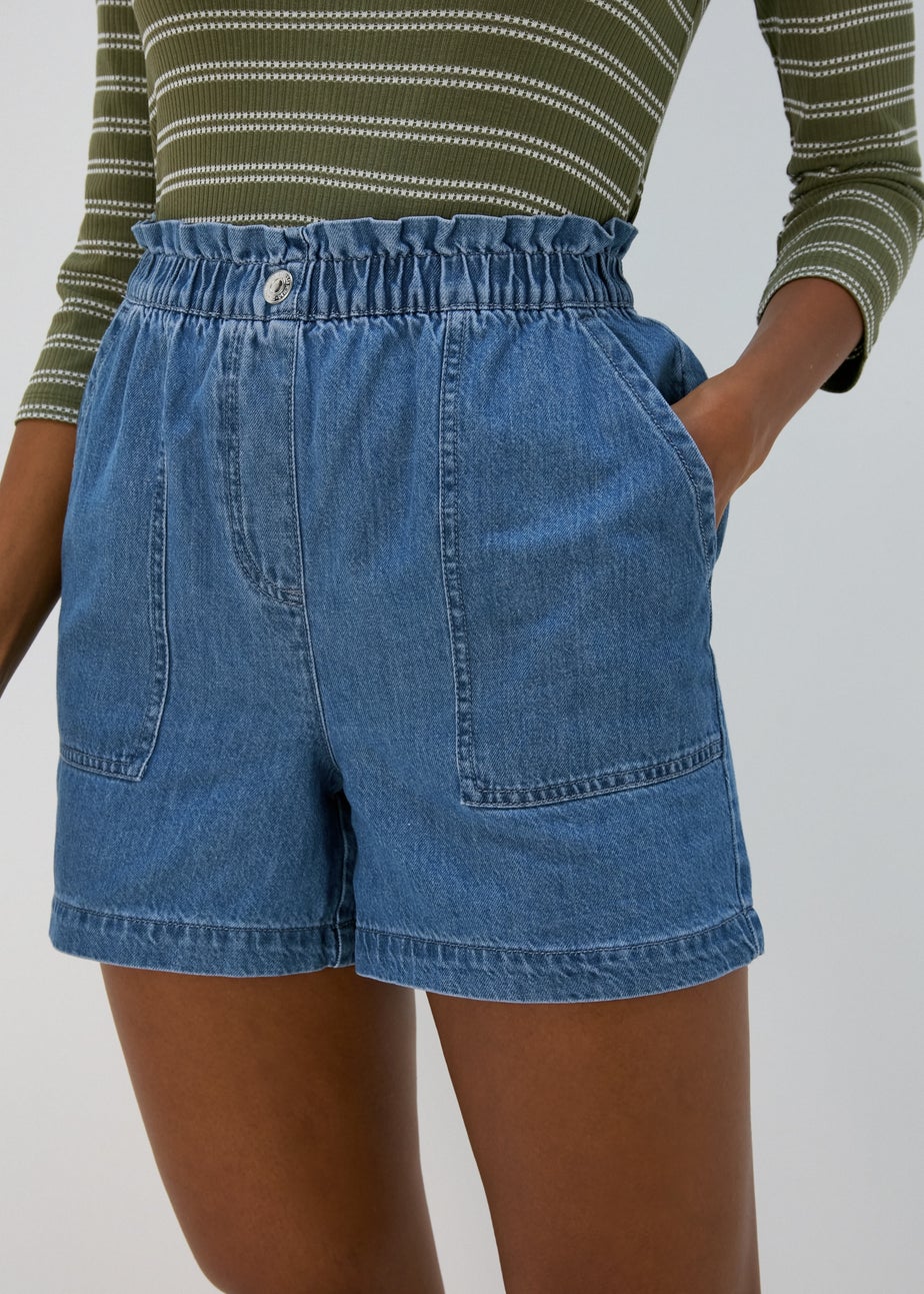 Midwash Denim Shorts