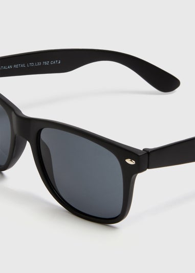 Matte Black Sunglasses