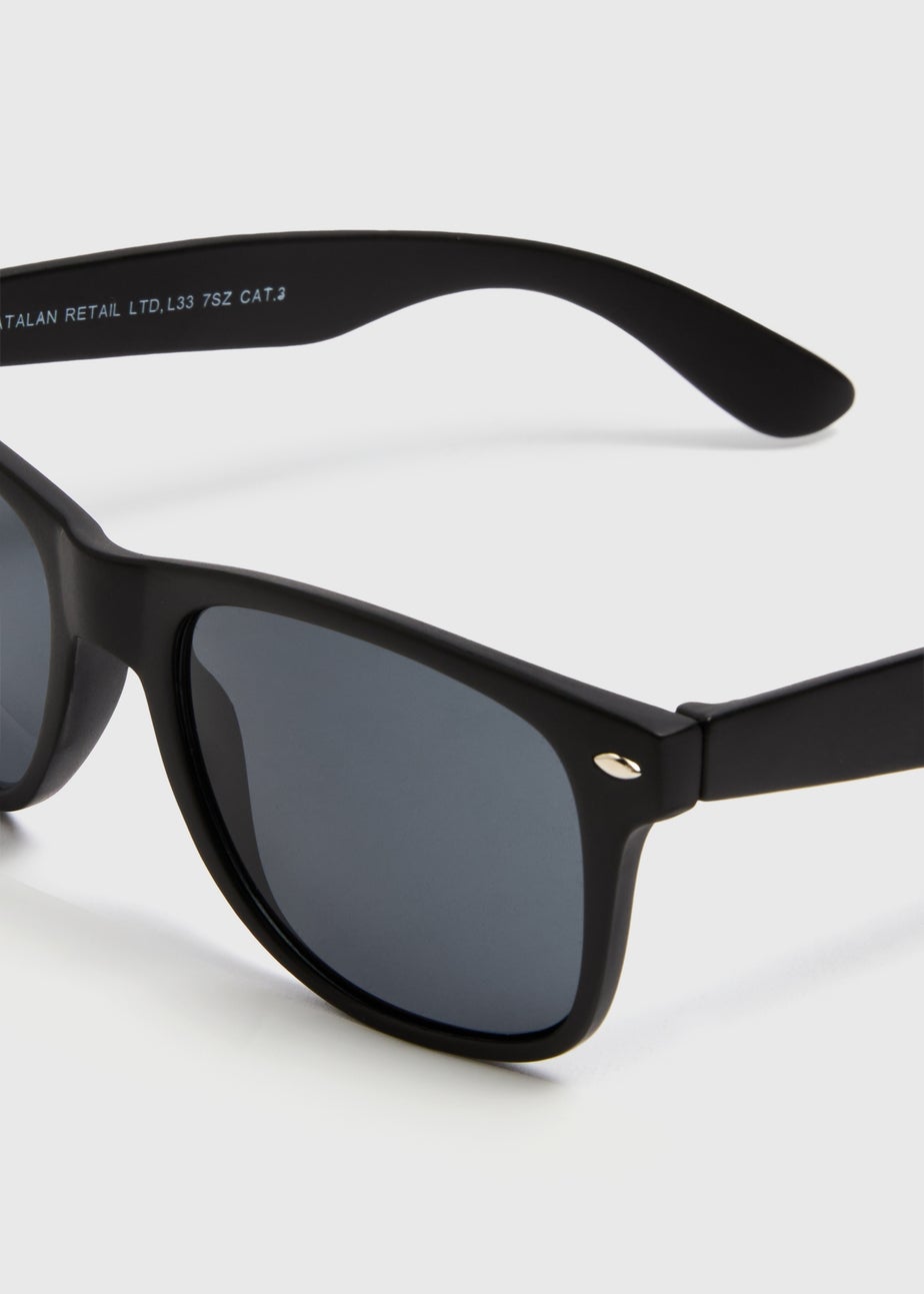 Matte Black Sunglasses